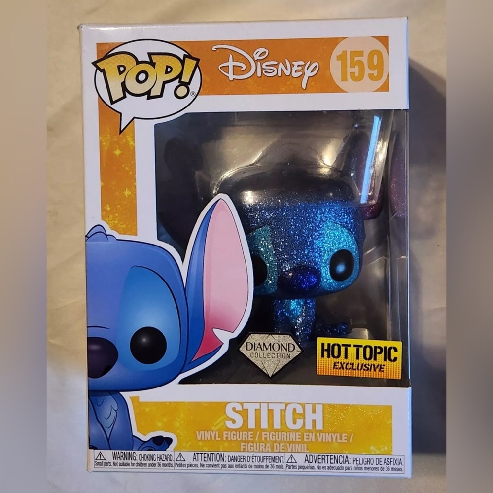 Funko Pop! Vinyl: Disney - Stitch (Diamond) - Hot Topic Exclusive #159
